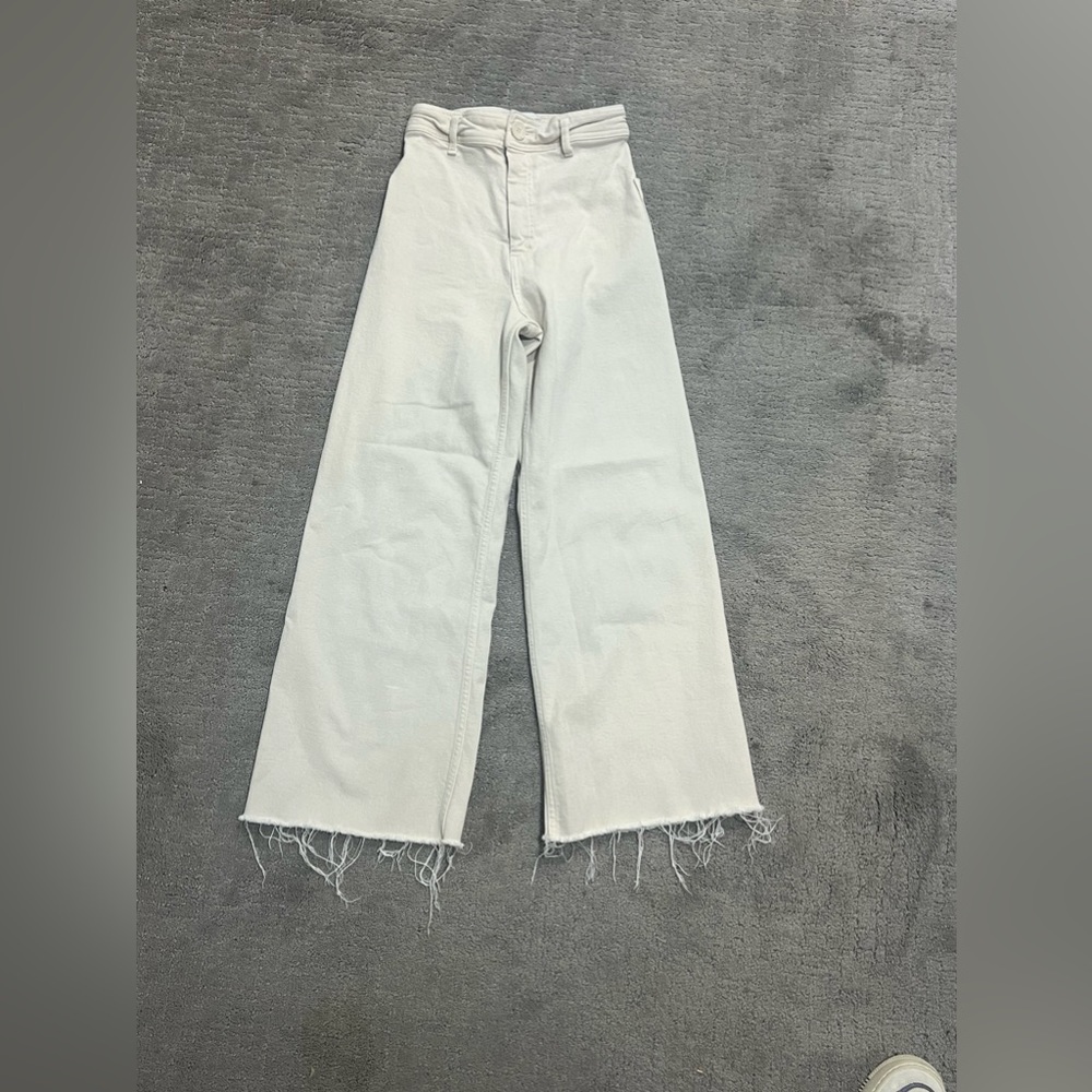 COPY - Zara marine jeans white super high rise